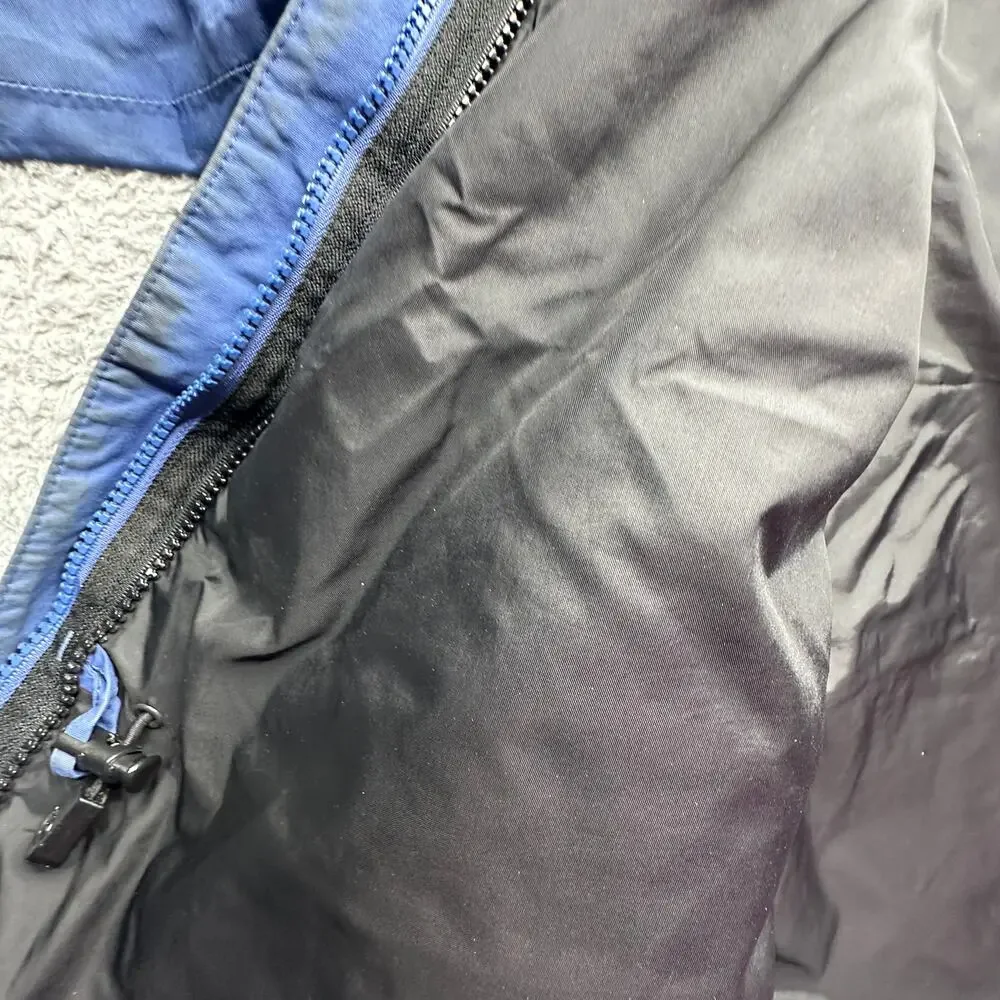 Vintage 2006 The North Face Mountain Hyvent Parka Jacket Mens Large Blue Hooded